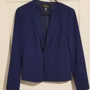 Black Label blue blazer. Size 4P